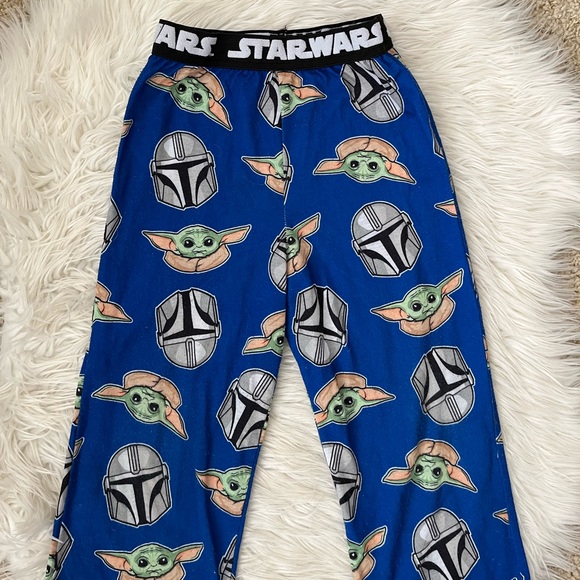 {Star Wars} Pajama Pants and Long Sleeve Tee Bundle - Boy's 4/5 - Picture 7 of 10